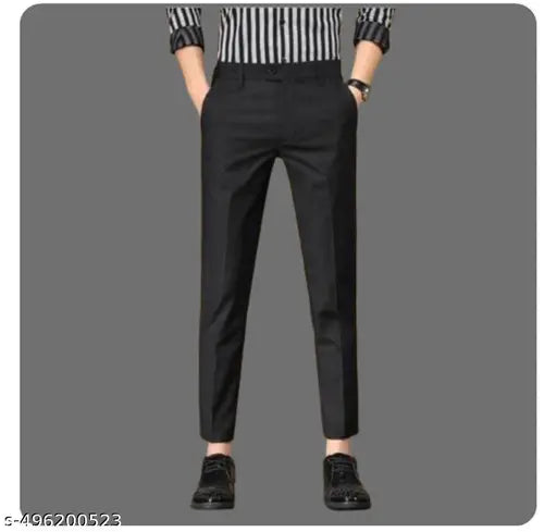 amazing black formal pant for men